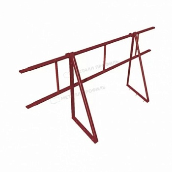 Ограждение кровельное Металл Профиль, H=600 мм, L=1860 мм RAL 3011