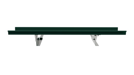 Мостик кровельный Borge, композитной черепицы, L=1500 мм RAL 6005