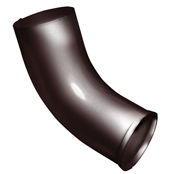 Колено стока, Grand Line Ø 90 мм, PU Matte, RAL 8017