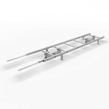 Лестница кровельная для фальцевой кровли Roofsystems Prestige 600 Next фальц, L=1200 мм RAL 7004