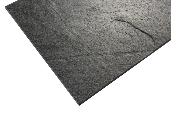Кварцит, брашированный, 600x300 мм, 12 мм,  Brushed Silver Grey