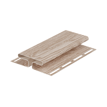 H-профиль пвх, Docke, L=3000 мм, серия Lux под дерево, цвет: орех