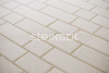 Тротуарная плитка Steingot Маринталь 60 мм 140/180/280/360 х 120 мм, цвет: белый