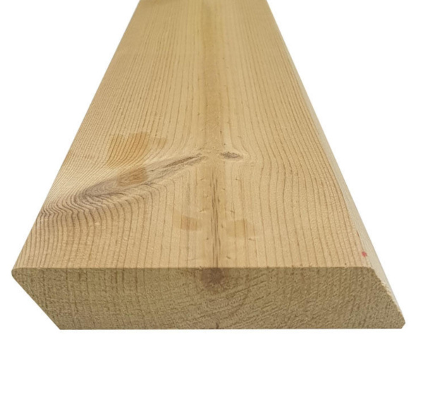 Планкен косой для фасада Термососна АВ, 135 мм, L= 3000 мм