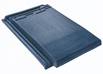 Керамическая черепица Rongguan Flat, цвет: cапфировый