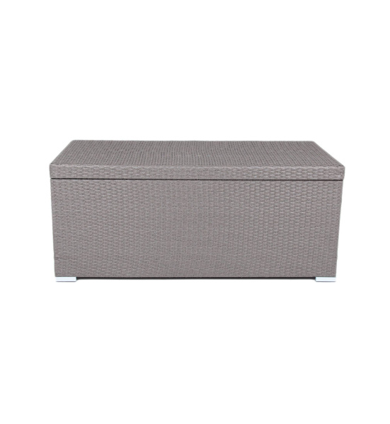 Сундук водонепроницаемый из искусственного ротанга, Порту цвет: графит