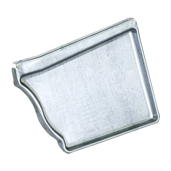 Заглушка правая Vortex, Ø 126 мм, Zn