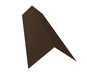 GL Планка конька плоского, 145х145 мм 0.45 мм, PE, NL 805, L=3000 мм