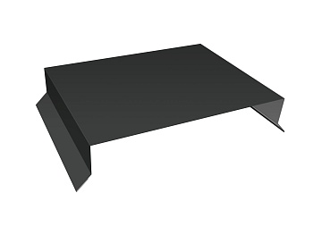 GL Парапетная крышка прямая 0.45 мм, Drap TX, RAL 7016, 200 мм, L=3000 мм