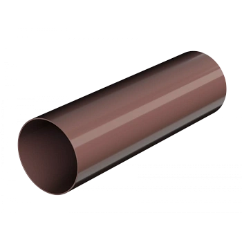 Труба водосточная, Технониколь, оптима Ø80 мм, L=2000 мм, цвет: коричневый
