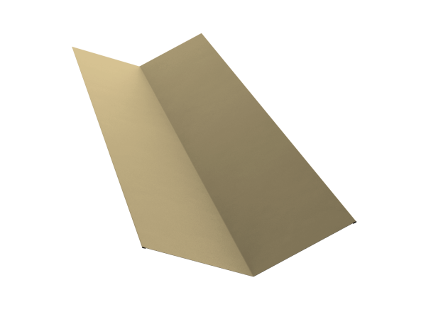 GL Планка ендовы верхней, 145х145 мм 0.4 мм, PE, RAL 1014, L=3000 мм