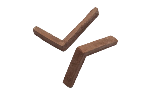 Декоративный кирпич, угловой элемент Mesterra Magnum, 240х157х40 мм под Кирпич, цвет: 008