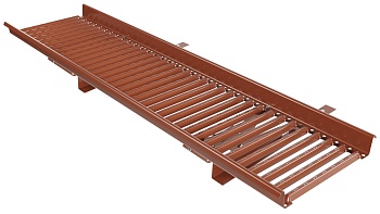 Мостик кровельный Borge, композитной черепицы, L=1500 мм RAL 8004