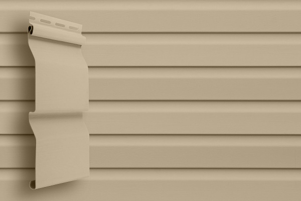 Сайдинг Grand Line, корабельная доска, L=3660 мм серия Classic Standart, цвет: бежевый