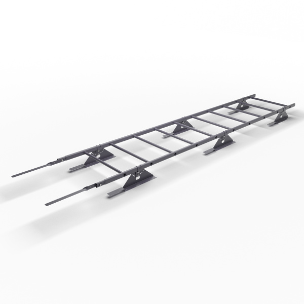 Лестница кровельная для композитной черепицы Roofsystems Prestige 400 композит, L=3000 мм RAL 7024
