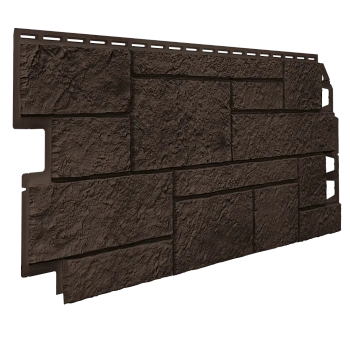 Фасадные панели Технониколь Оптима, Песчанник, 1128 х 441 мм цвет: темно-коричневый