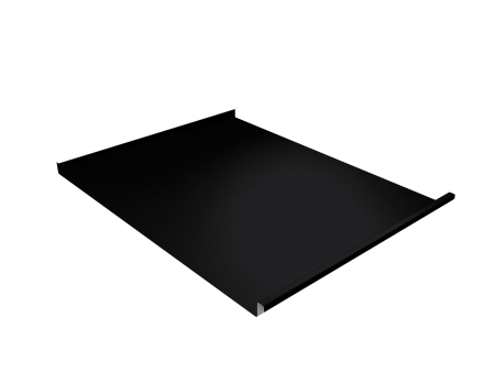 Фальц двойной стоячий Grand Line 0.5 мм, PurLite Matt, RAL 9005