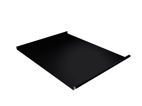 Фальц двойной стоячий Grand Line, 0.5 мм, Drap, RAL 9005