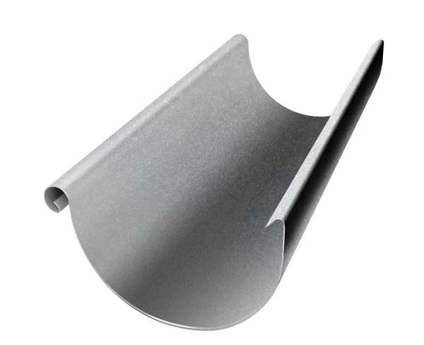 Желоб водосточный Grand Line Ø 125 мм, L=3000 мм, Zn