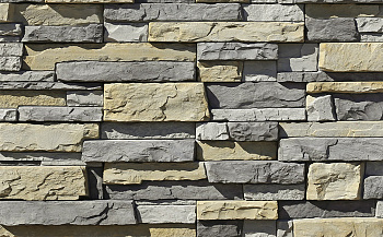 Декоративный камень White Hills Уайт Клиффс под Камень скалистый, цвет: 150-80 / серый