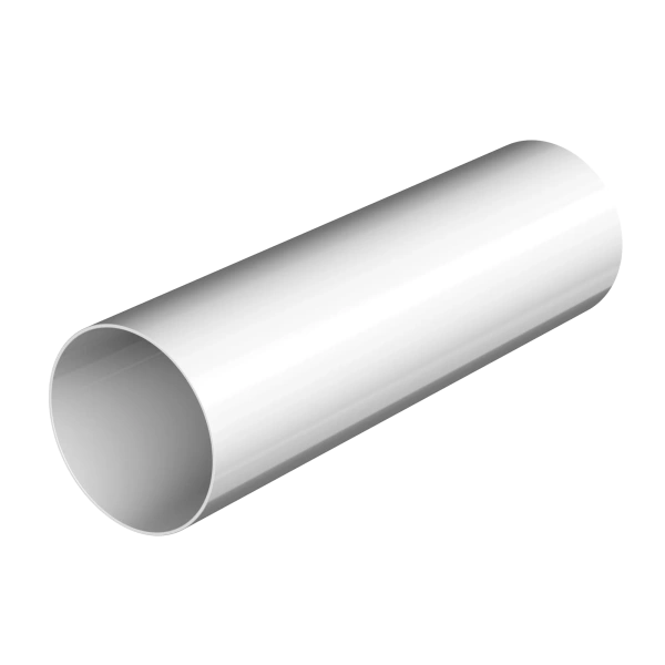 Труба водосточная, Технониколь, оптима Ø80 мм, L=1500 мм, цвет: белый