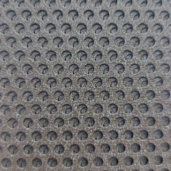 Перфорированный стальной лист 2000х1250 мм RV 5-8, 0.5 мм, Rooftop Бархат, RAL 8019