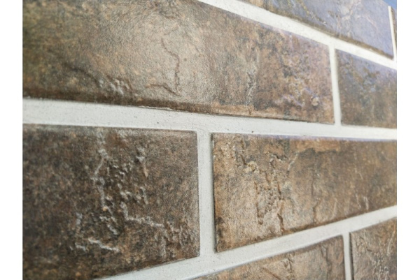 Термопанель рядовая Европа с плиткой Keramin, 1020х600 мм, 100 мм ППС, гладкий, цвет: Колорадо 4