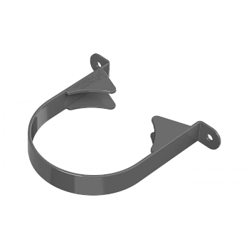 Хомут трубы, Технониколь, оптима Ø80 мм, цвет: серый