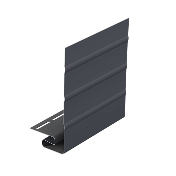 J-фаска пвх, Docke, L=3000 мм серия Premium, цвет: графит