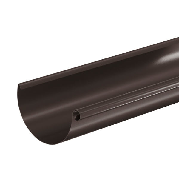 Желоб водосточный Aquasystem Премиум Ø125 мм, L=3000 мм, PU, RR 32