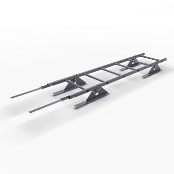 Лестница кровельная для композитной черепицы Roofsystems Prestige 400 композит, L=1800 мм RAL 7024