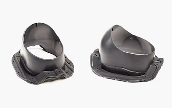 Проходной элемент Gervent для профлиста-35 серый