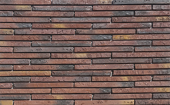 Декоративный камень White Hills Бран Брик под Кирпич, цвет: 698-70 / красный