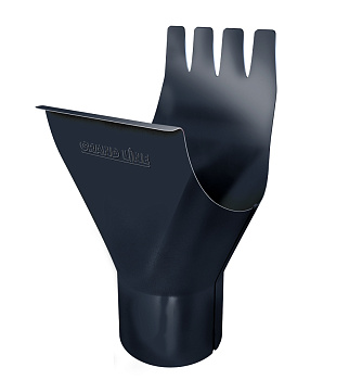 Воронка желоба, Grand Line Ø 150/100 мм, RAL 7024