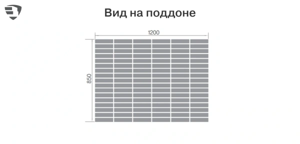 Тротуарная плитка Braer Паркет 60 мм 200х50 мм, цвет: Color Mix Туман