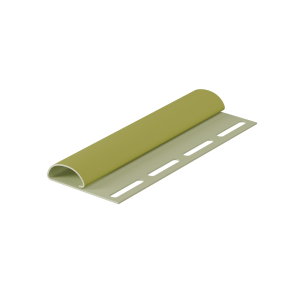 Финишная планка пвх, Docke, L=3000 мм серия Premium, цвет: Олива