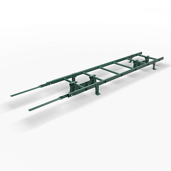 Лестница кровельная Roofsystems Prestige 600 Master фальц, L=1200 мм RAL 6005