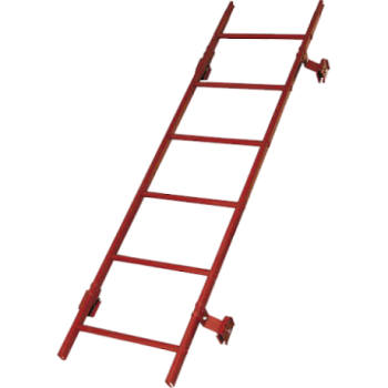 Лестница кровельная для фальцевой кровли Roofsystems Prestige 400 фальц, L=3000 мм RAL 3009