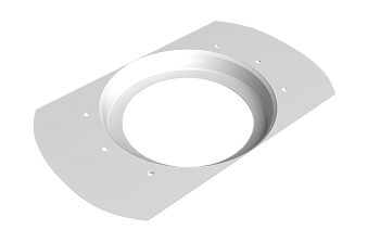 Воронка врезная Vortex Project Ø210\145 мм, RAL 9003