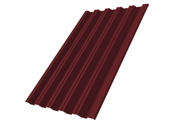 Профилированный лист GL HC35 R, 0.5 мм, Satin Matt TX, RAL 3005