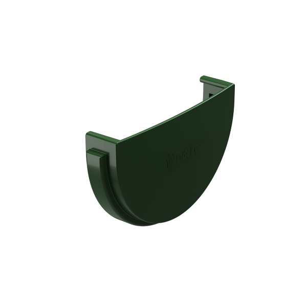 Заглушка желоба универсальная, Docke Standart, Ø120 мм, цвет: зеленый