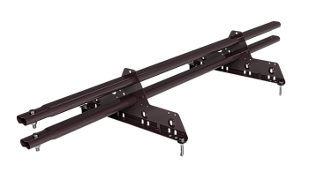 Снегозадержатель универсальный Roofsystems Prestige Next 2 опоры, 2 трубы, овал 45х25, L=1200 мм, RAL 8017