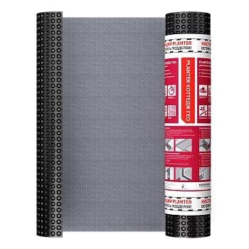 Мембрана профилированная Технониколь Planter Коттедж Geo, 1.5х8 м, 12 м²