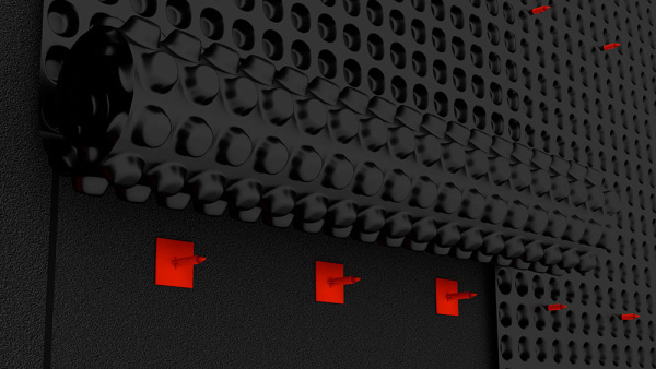 Крепеж Технониколь №01 для фиксации плит xps и мембраны Planter, уп 200 шт