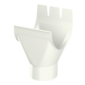 Воронка выпускная Ø150/100 мм Металл Профиль Foramina, PUR, RAL 9010