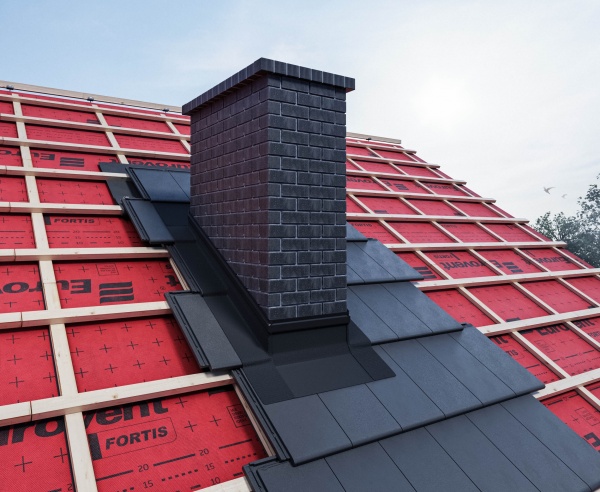 Самоклеющаяся лента Eurovent FLEX ULTRA, 300х4650 мм, цвет: кирпичный