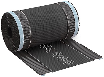 Аэроэлемент конька-хребта, Eurovent RОLL ECO, 240х5000 мм, RAL 8019