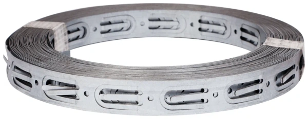 Лента монтажная, оцинкованная, 21 мм, L=5 метров Лента монтажная, оцинкованная, 21 мм, L=5 метров