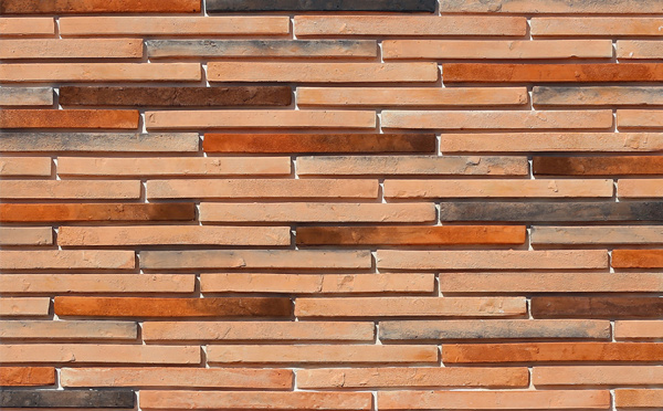 Декоративный камень White Hills Реген Брик под Кирпич, цвет: 691-50 / розовый