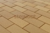 Тротуарная плитка Steingot Прямоугольник 60 мм 200х100 мм, цвет: желтый